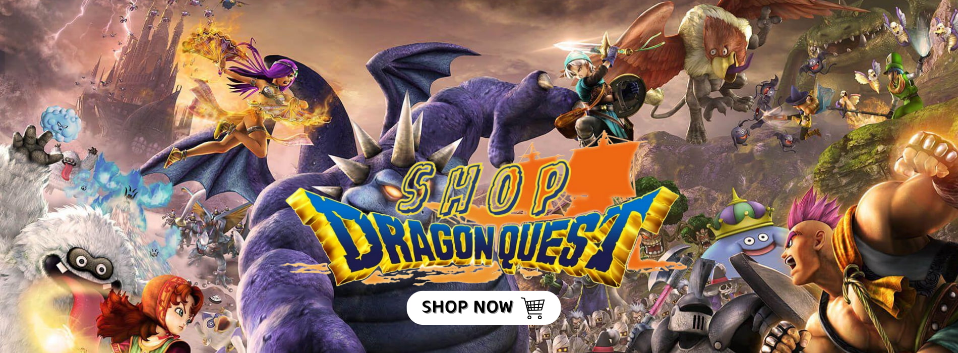 Dragon Quest Shop Banner