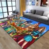 Game Dragon Quest Doragon Kuesuto non slip HD carpet Living room bedroom kitchen bathroom foot mat 16 - Dragon Quest Shop