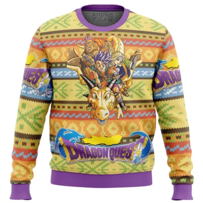 Dragon Quest Kuesuto Ugly Christmas Sweater - Dragon Quest Shop