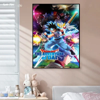 Dragon Quest The Adventure Of Dai Wall Art - Dragon Quest Shop